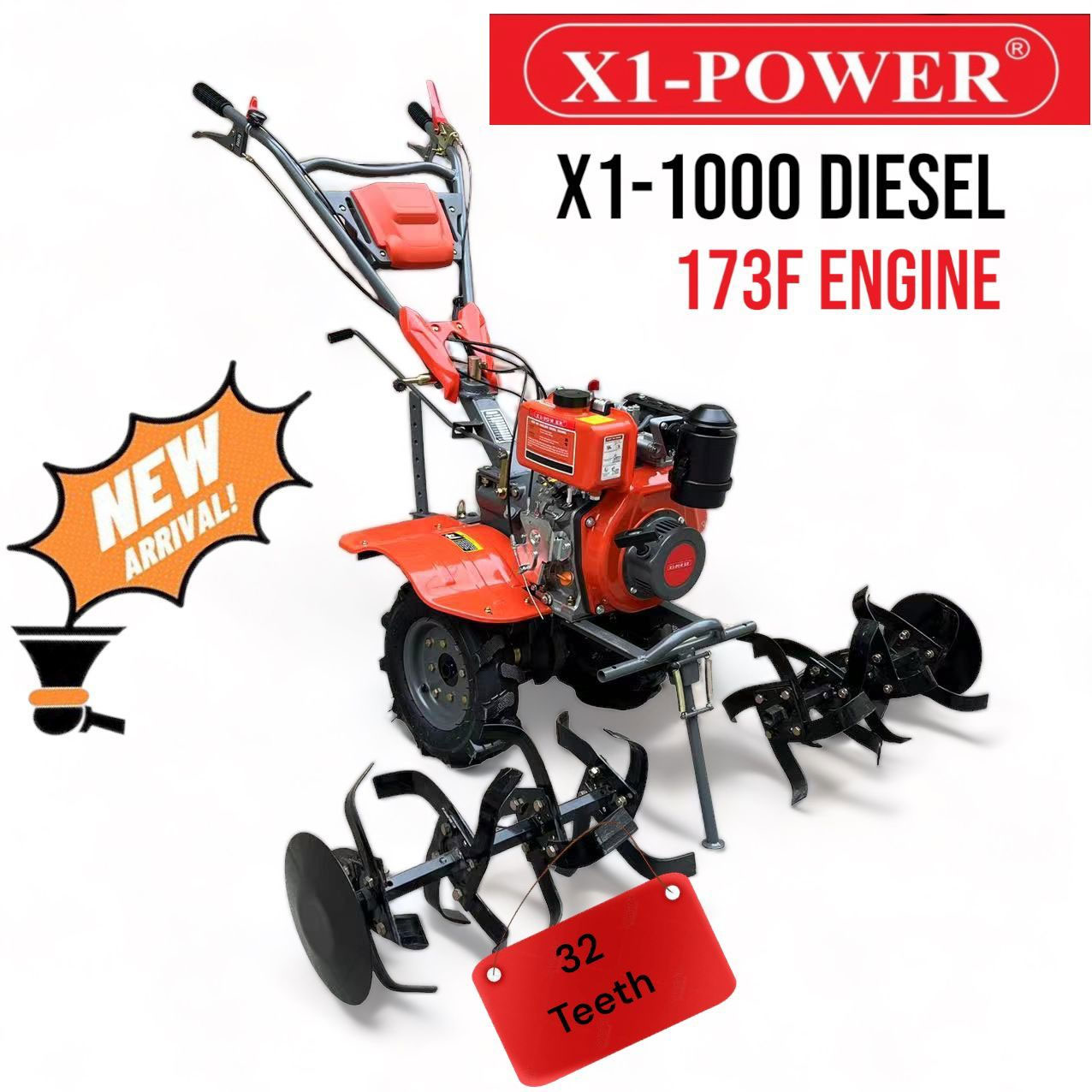 X1 Power Tiller
